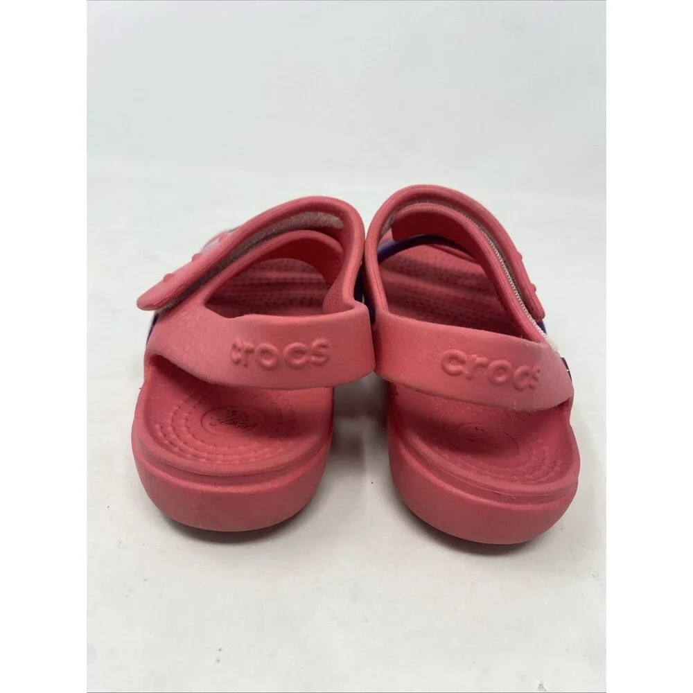 Crocs Bayaband Sandals Girls Size 11y Pink